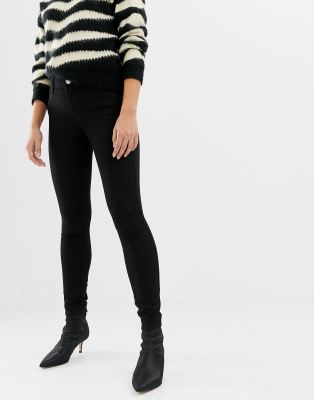 Miss Selfridge – Skinny jeans-Svart