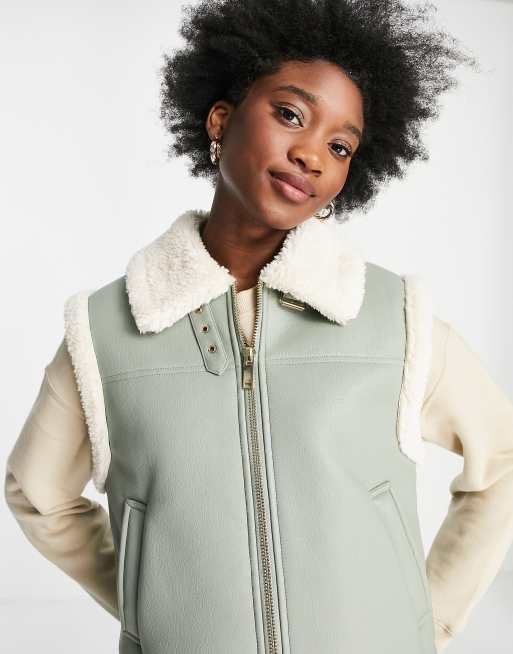 Green hotsell anorak vest