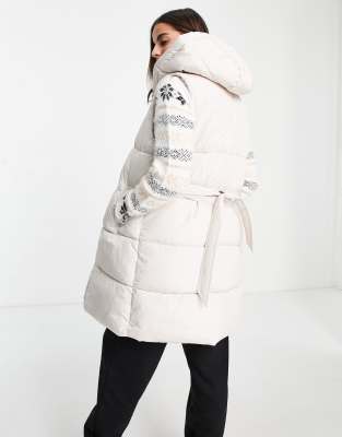 miss selfridge black puffer