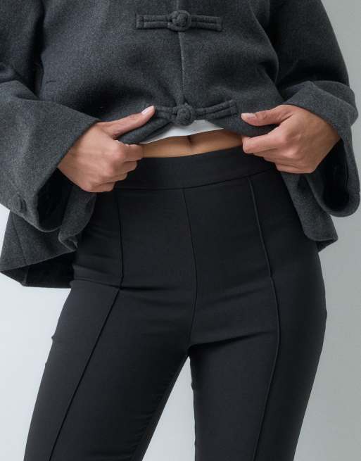Miss Selfridge slim leg pant in black, 2 of 5