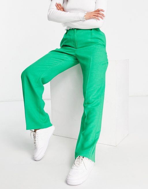 Emerald green cheap trousers