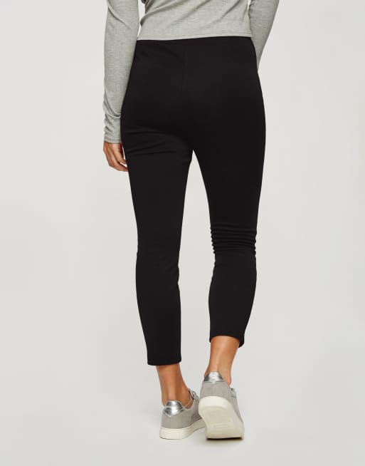 Miss Selfridge - Smalle ponté broek in zwart, 2 van 4