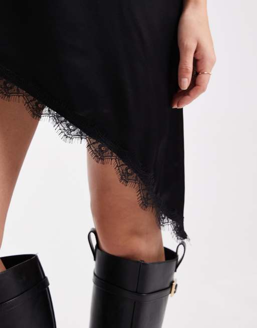 Miss Selfridge - Sort 2-i-1 tunikakjole, 3 af 4