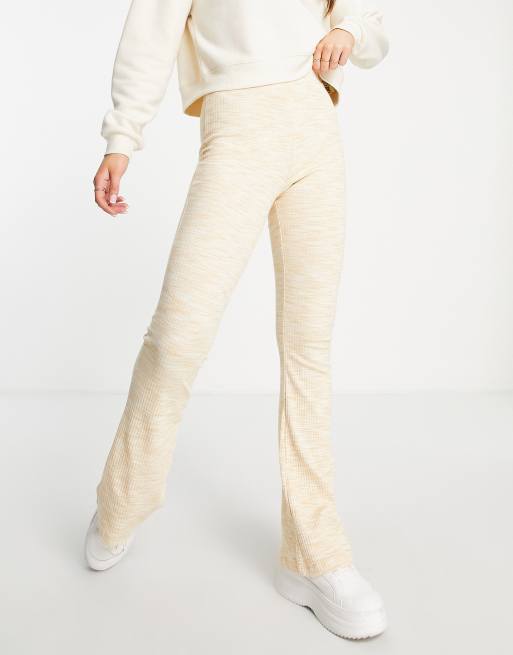 Miss Selfridge space dye kick flare pants 