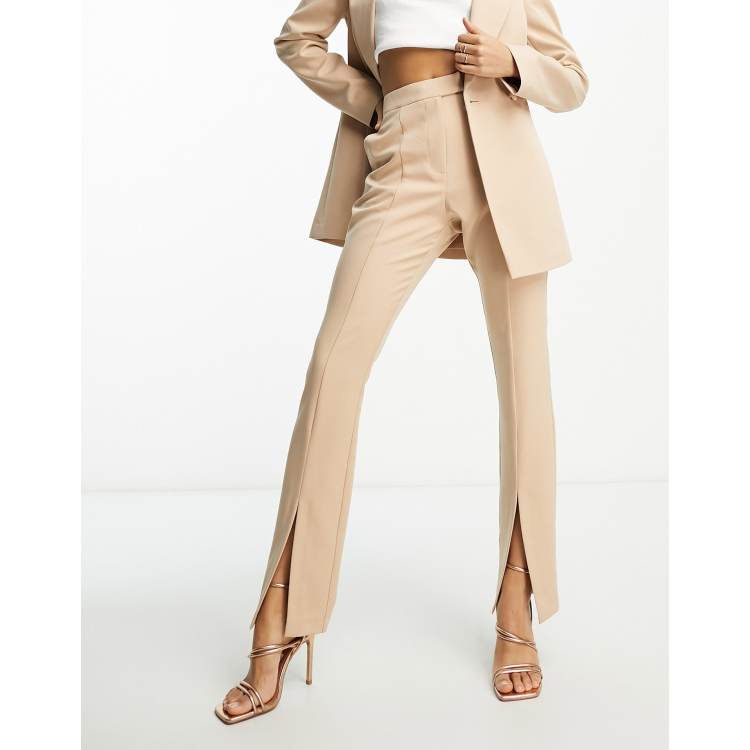 Front split trousers store zara