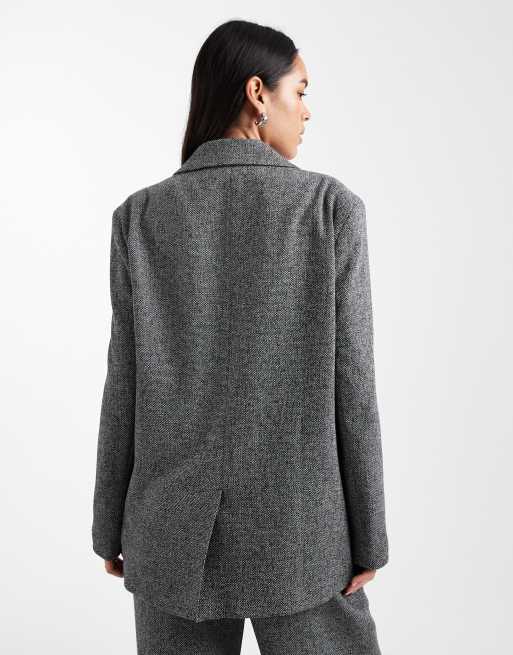 Miss Selfridge – Spräcklig kavaj i oversize, del av set, 3 av 4
