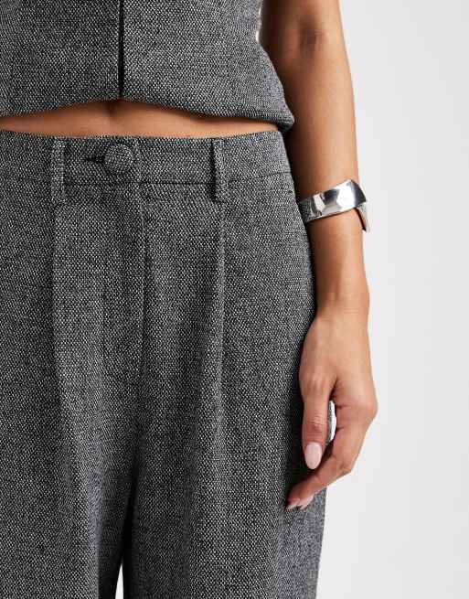 Miss Selfridge – Spräckliga, figursydda byxor med vida ben, del av set, 5 av 5