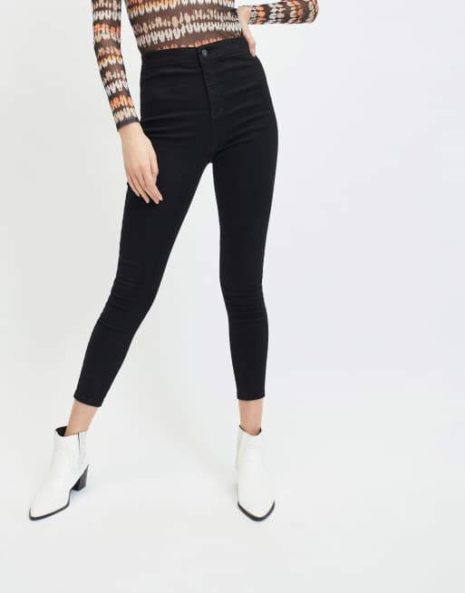 Super skinny black jeggings sale