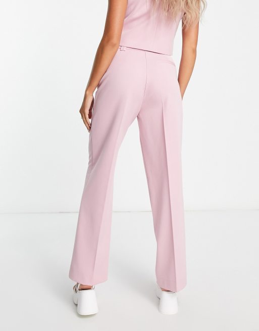 Miss selfridge on sale pink trouser suit