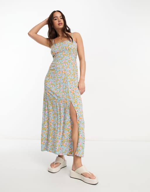 Zara printed strappy clearance dress