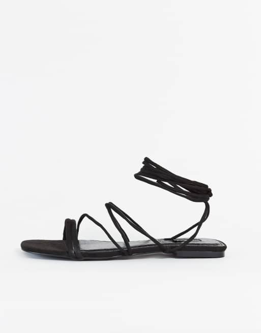 Miss selfridge sandals store flat