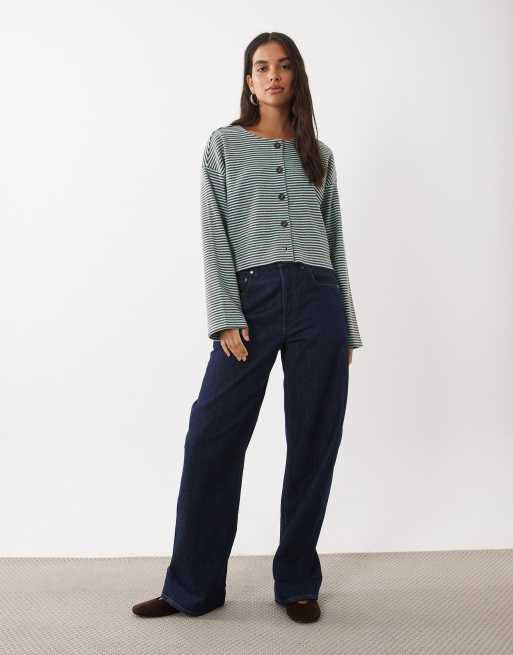 Miss Selfridge Strickjacke mit Streifen, 3 von 4