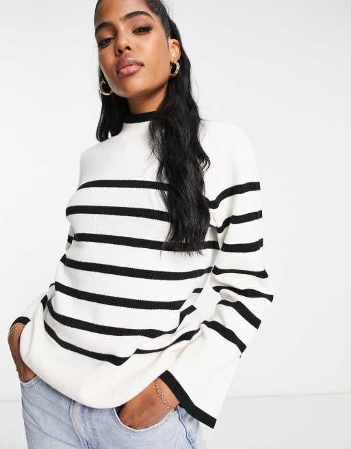 Striped hotsell arm sweater