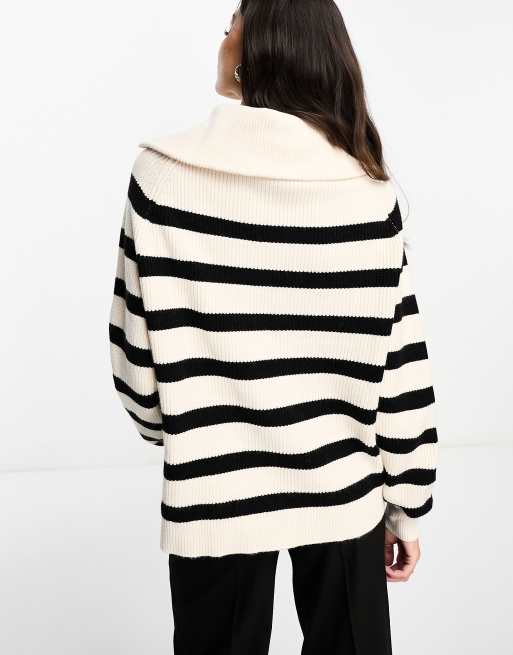 Tommy hilfiger block stripe oversized sweater sale