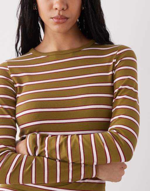 Miss Selfridge striped long sleeve top, 4 of 4