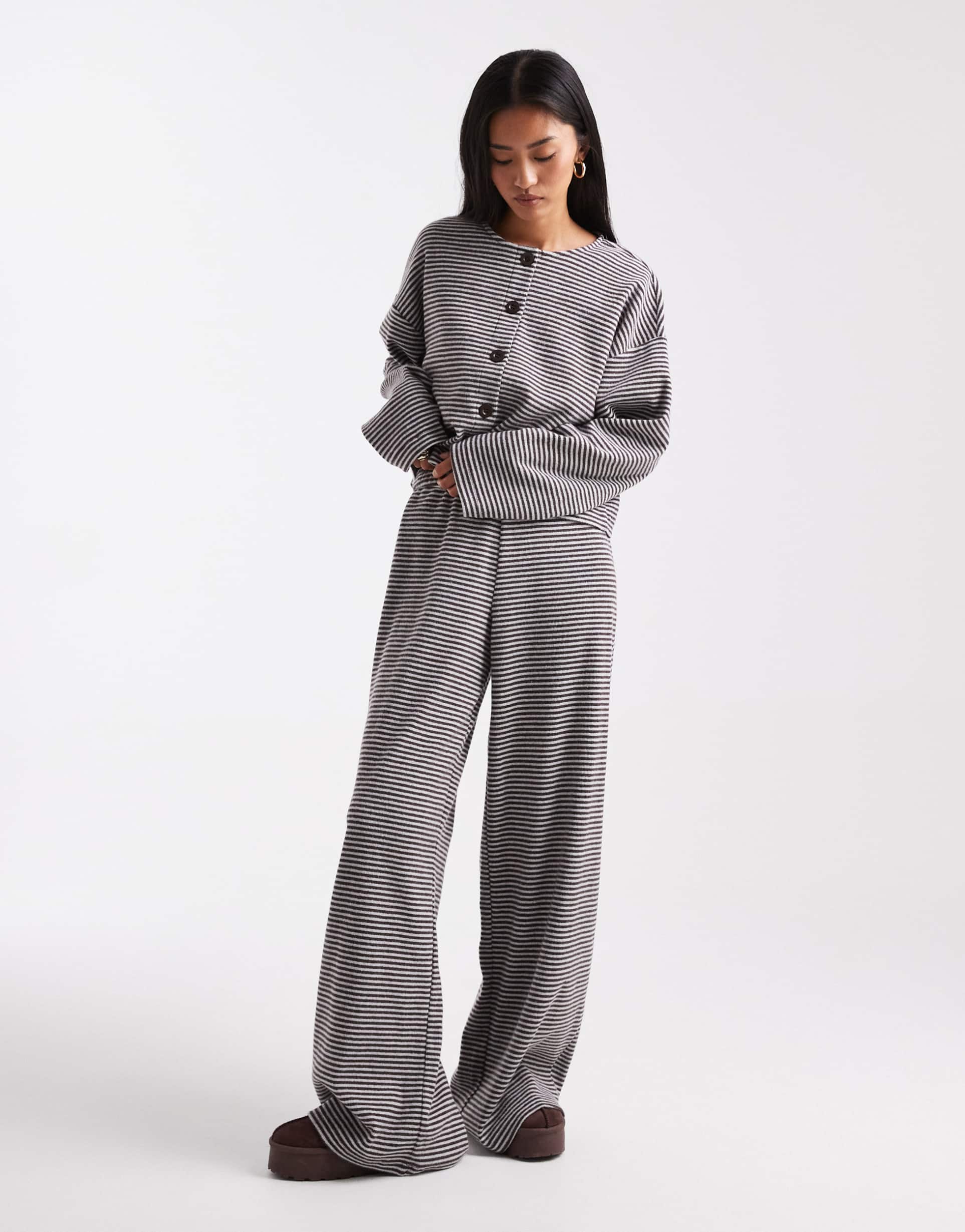 miss selfridge striped pants - part of a set