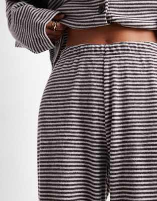 Miss Selfridge Striped Pants - Part Of A Set-multi In Gold