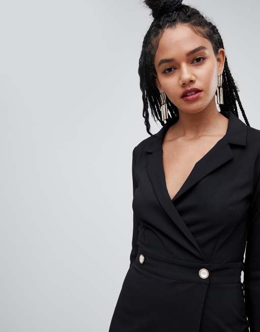 Asos best sale tuxedo dress