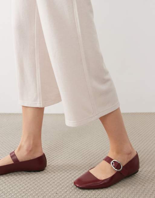 Miss Selfridge super soft brushed culotte trousers in oatmeal, 5 of 5