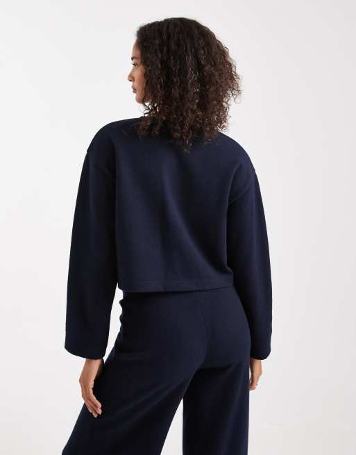 Miss Selfridge super soft cardigan in navy - part of a set, 4 of 4