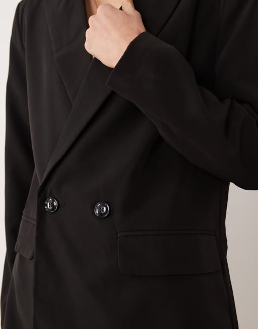Miss Selfridge – Svart kavaj i oversize , 2 av 4