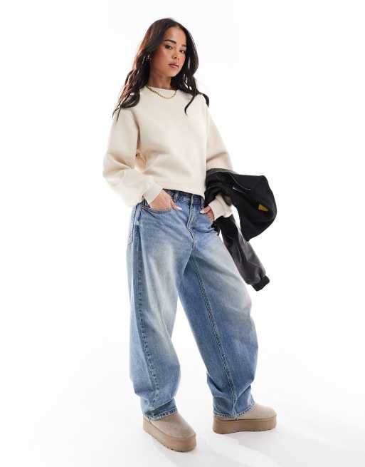 Miss Selfridge - Sweatshirt met contrasterende strikken aan de achterkant, 3 van 4