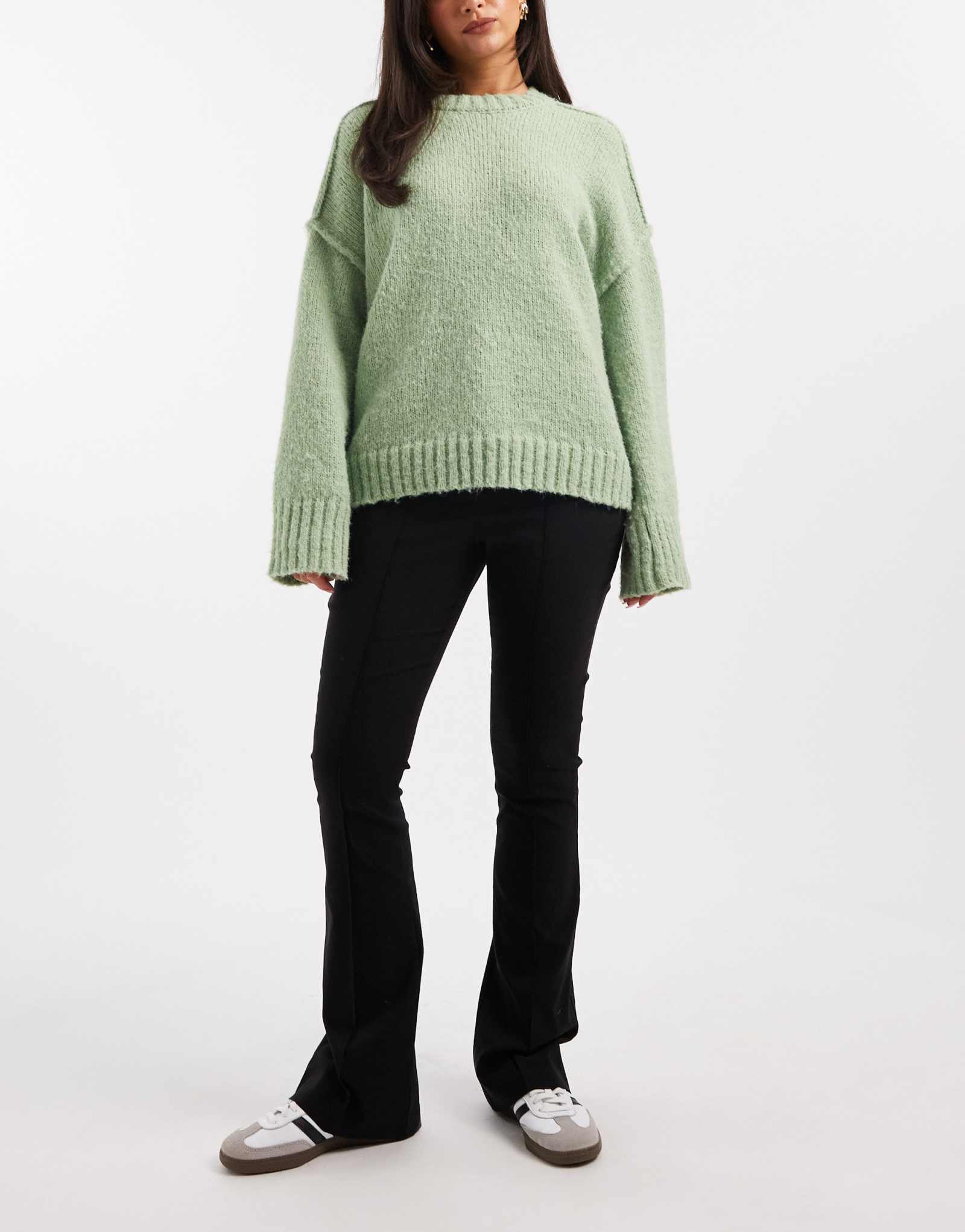 Бенгальские брюки Miss Selfridge черного цвета, сшитые на заказ - часть комплекта