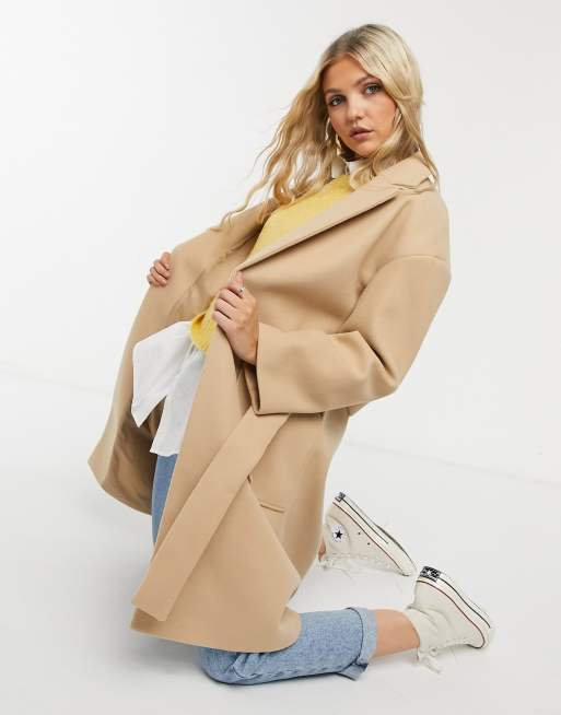 Miss selfridge hotsell camel smart coat