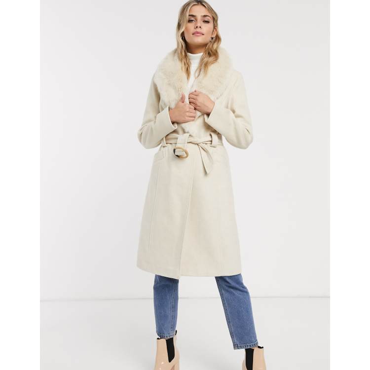 Miss selfridge outlet fur jacket