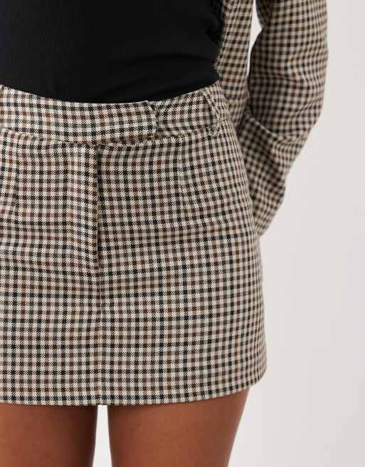 Miss Selfridge tailored mini kilt co-ord in check, 3 of 5
