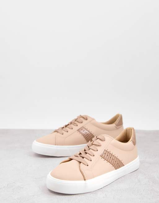 Pink on sale nude trainers