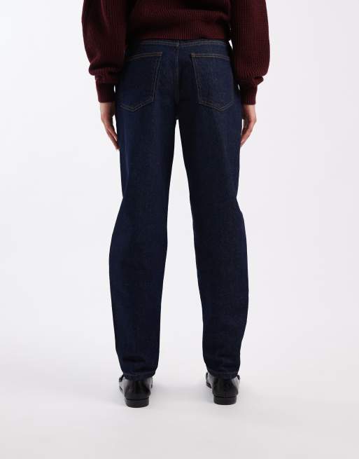 Miss Selfridge tapered jeans in indigo, 2 of 5