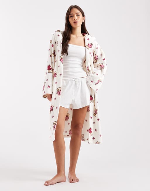 chinese dress ladies Teddy Bear Dressing Gown Sewing Pattern (Teddy Bear Clothes Sewing  Patterns) – Best Dressed Bears main image 1