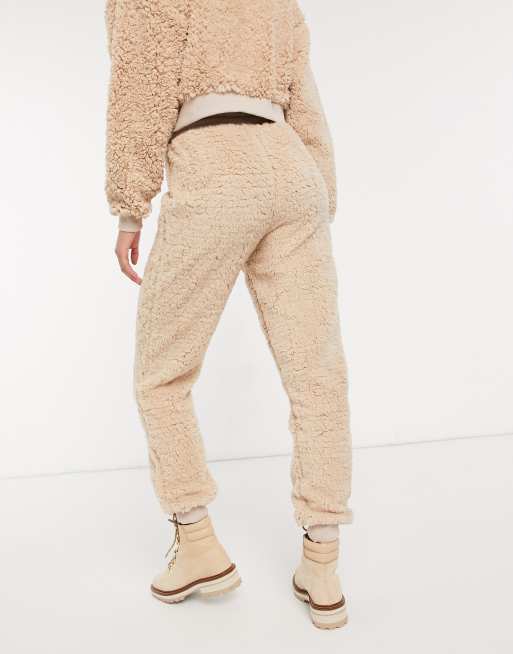 Teddy joggers sale womens