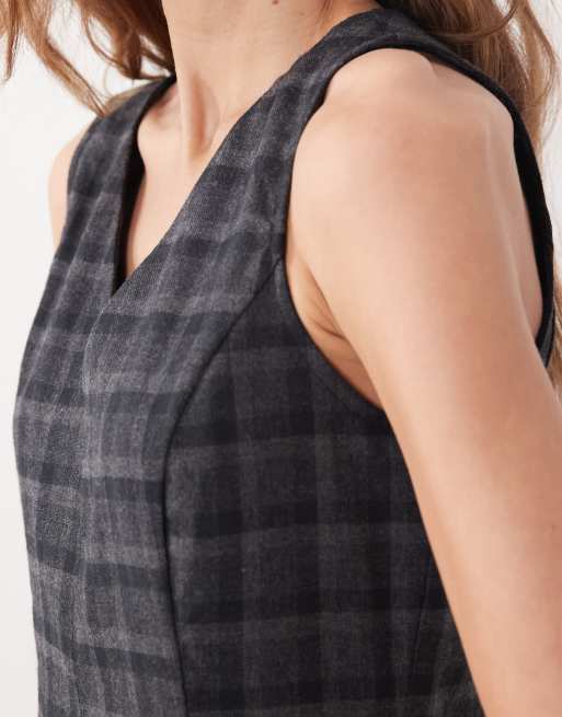 Miss Selfridge - Ternet pinafore-kjole, 4 af 4