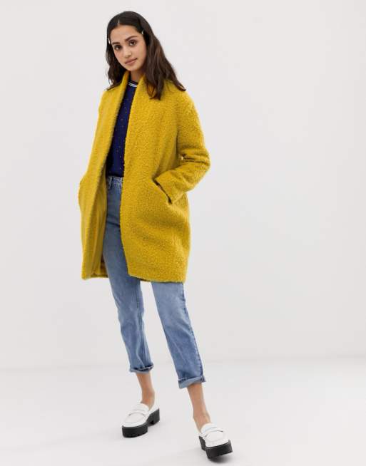 Miss selfridge 2025 yellow coat