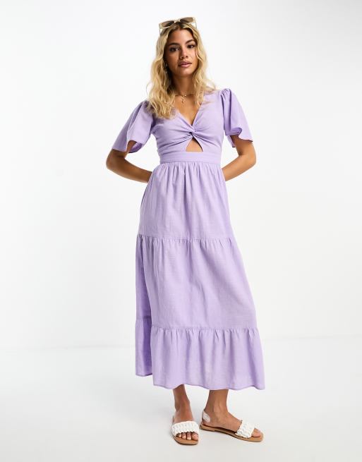 Miss selfridge 2025 lilac dress