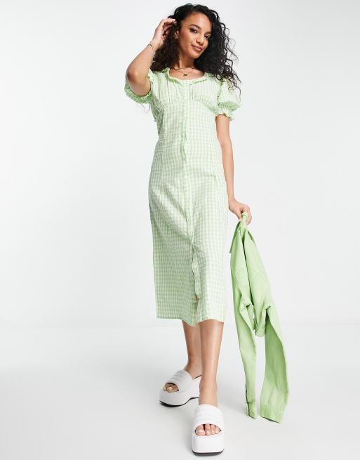 Miss selfridge green outlet dress