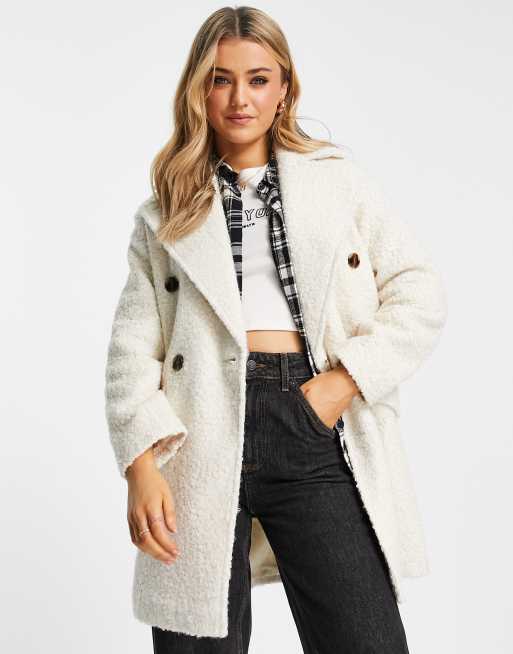 Free People Teddy Peacoat