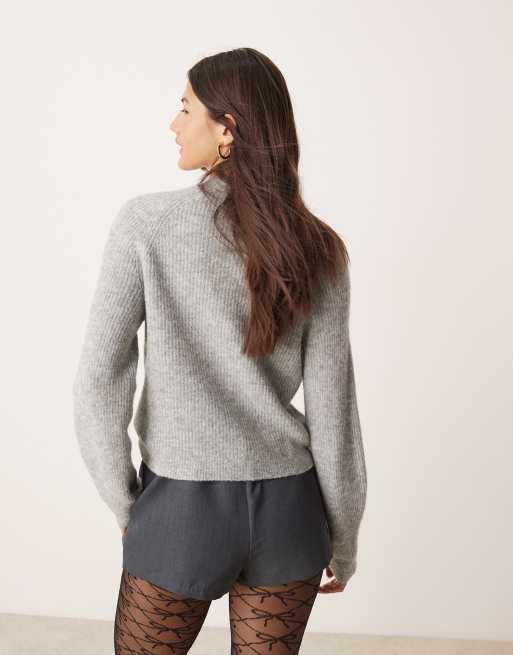 Miss selfridge grey jumper store