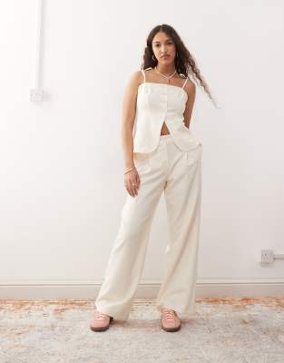 Miss Selfridge Tie Shoulder Tailored Vest