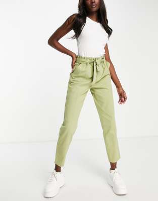 tie waist cargo pants