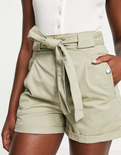 Paper bag tie store shorts