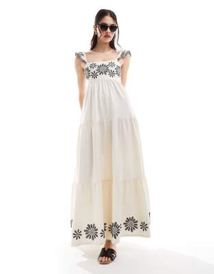SPELL ~ DIVINE RARE LATE 1960S MISS SELFRIDGE CREPE MAXI DRESS