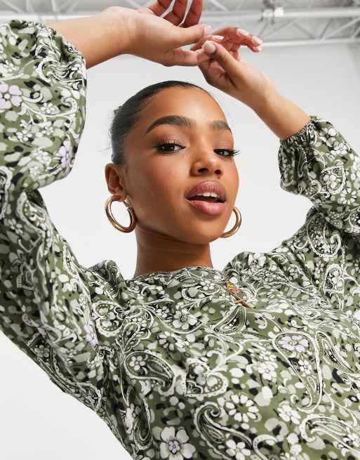 Miss selfridge cheap paisley dress