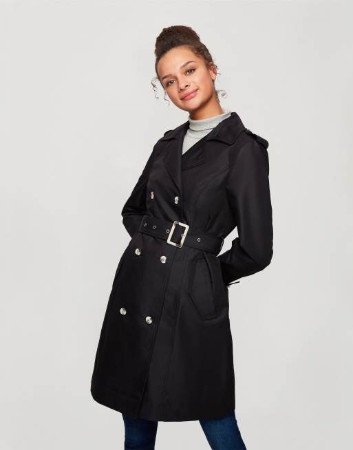 Miss selfridge cheap black coat