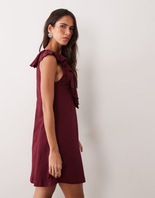 cottagecore dress maxi Sage Green Lace Ruffle Fuchsia JLM Couture Bridesmaid seasonCode_P23 Color:Cornsilk The deep V