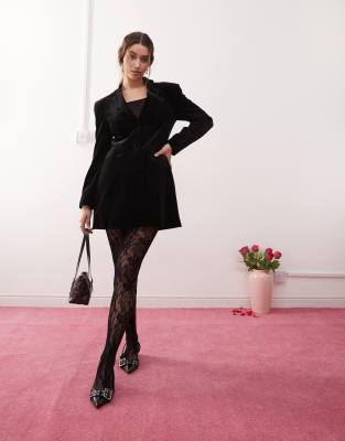 tight black dress Black Formal Dresses Sweetheart Mini Sheath Lace Formal Dress With Train