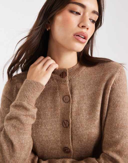 Miss Selfridge - Vest met ronde hals in lichtbruin, 3 van 4