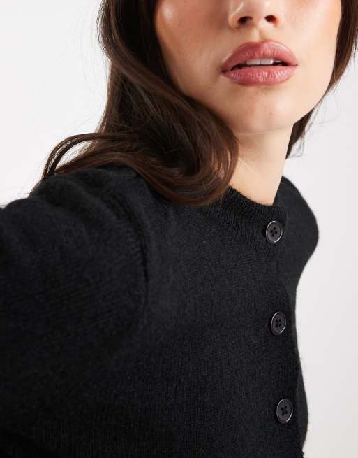 Miss Selfridge - Vest met ronde hals in zwart, 4 van 4